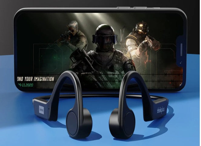 Lenovo X4 Wireless Bone Conduction HiFi-Sound Low Latency Headphones