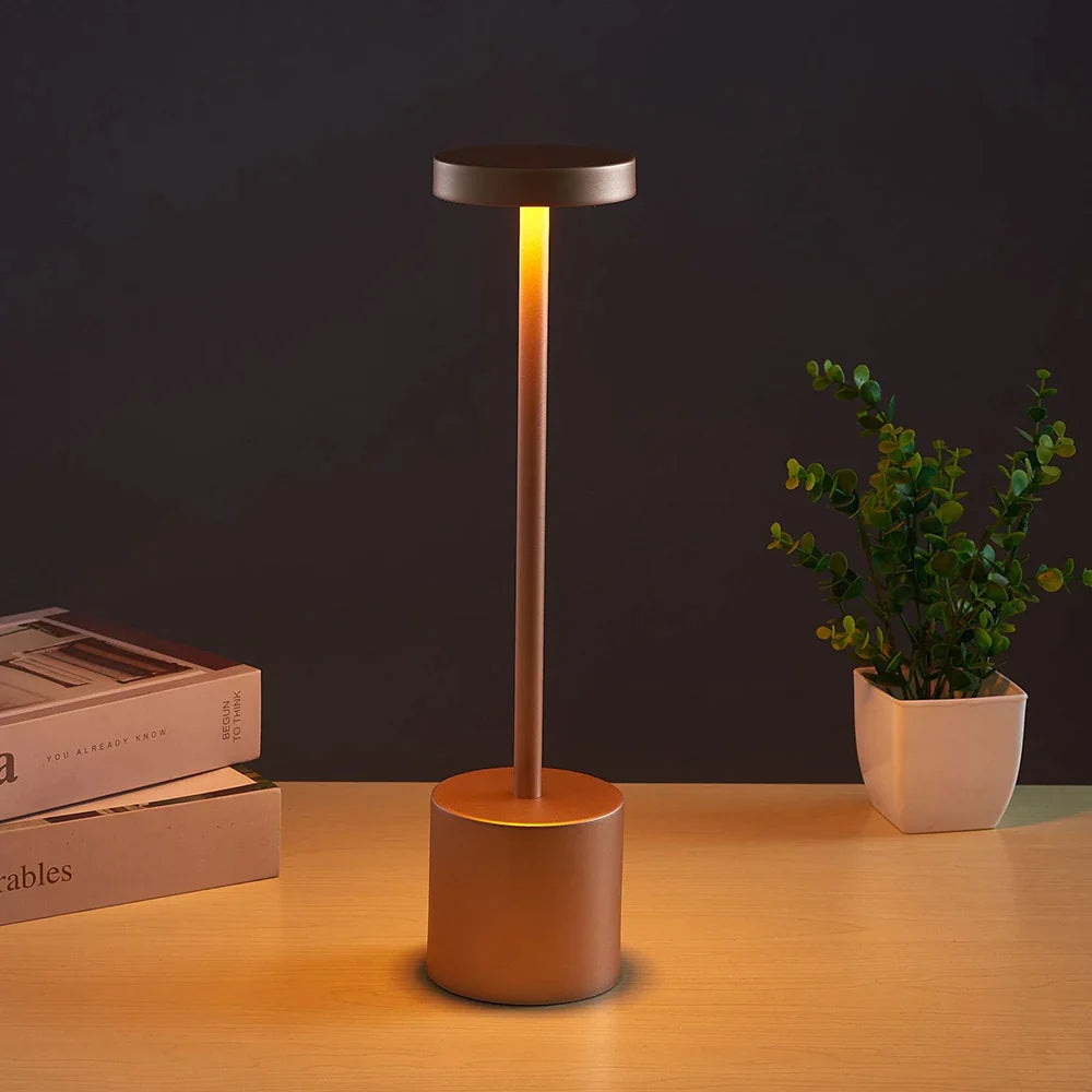 Rechargeable LED Touch Sensor Modern Style Table Lamp