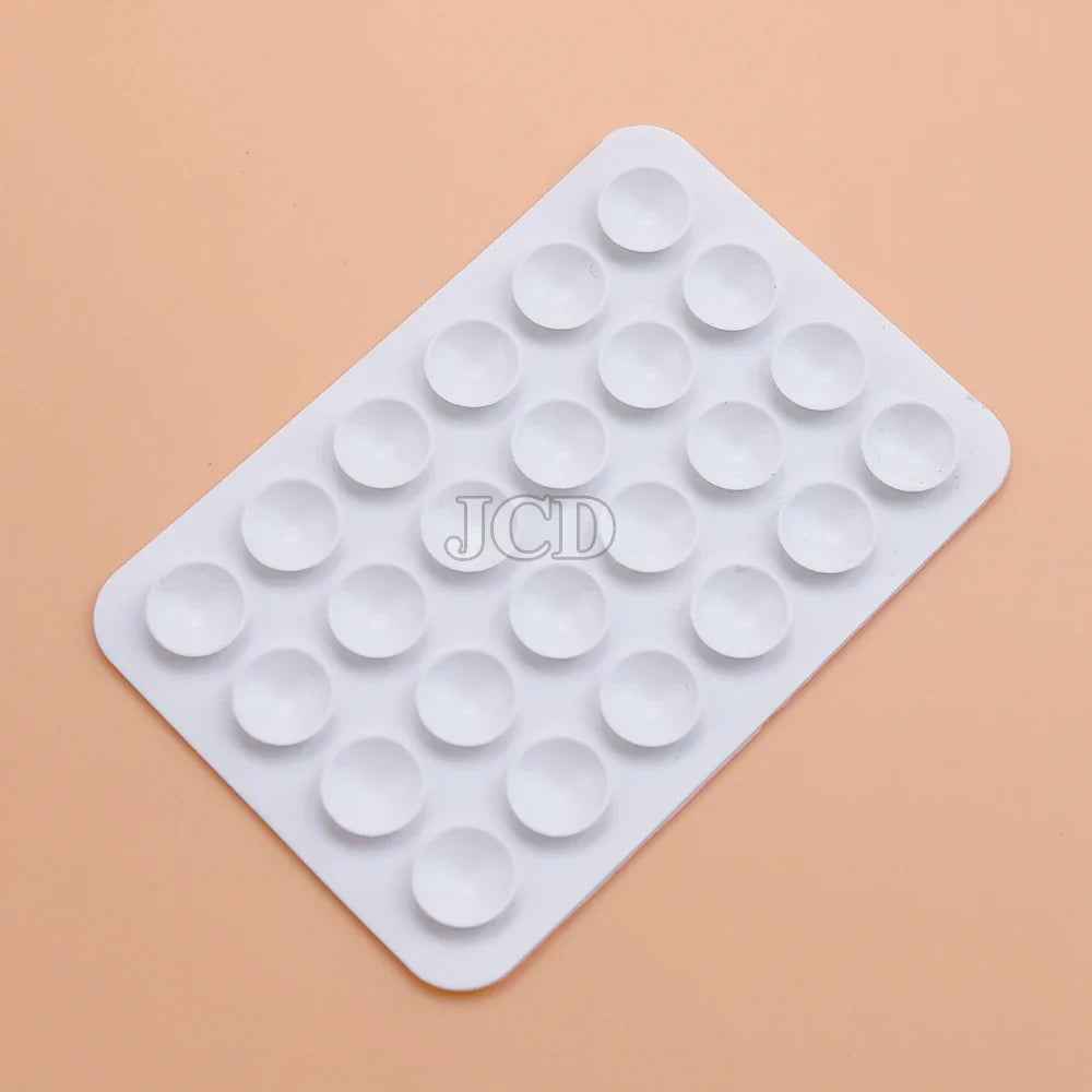 EasyMount Dual-Sided Adhesive Reusable Suction Pad for Phones (2pcs-Pack)