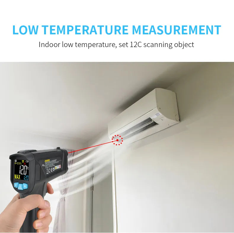 Digital Infrared Non-contact High Precision Laser Thermometer