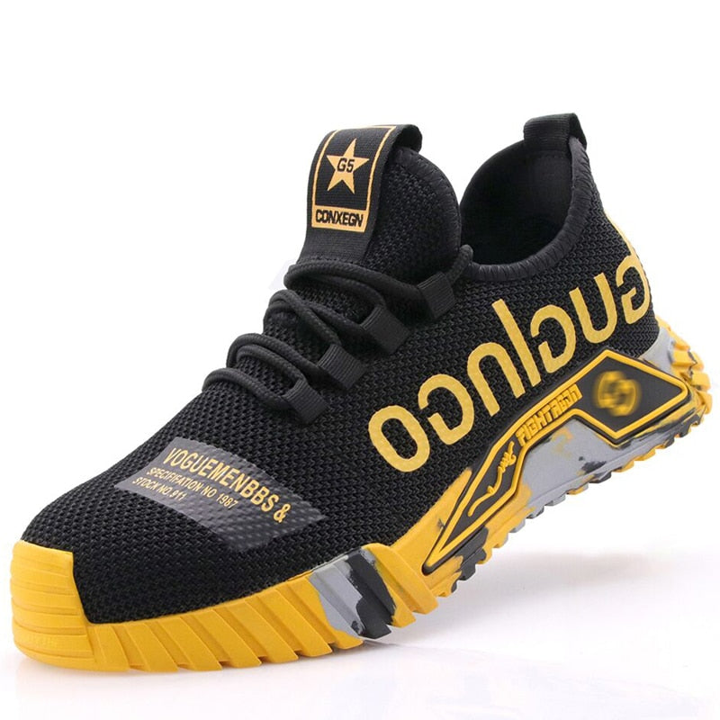 Indestructible Puncture & Smashing Proof Work Safety Shoes