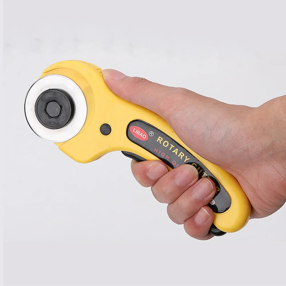 DIY Effortless Precision Craft Rotary Cutter for Leather & Various Materials