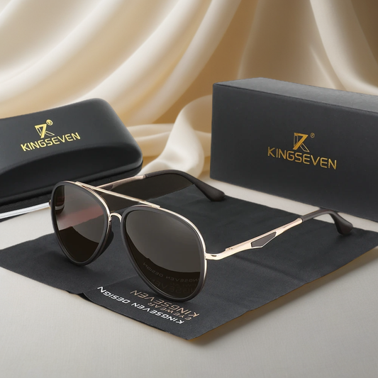 KINGSEVEN Classic Pilot UV Blocking Polarized Driving Sunglasses