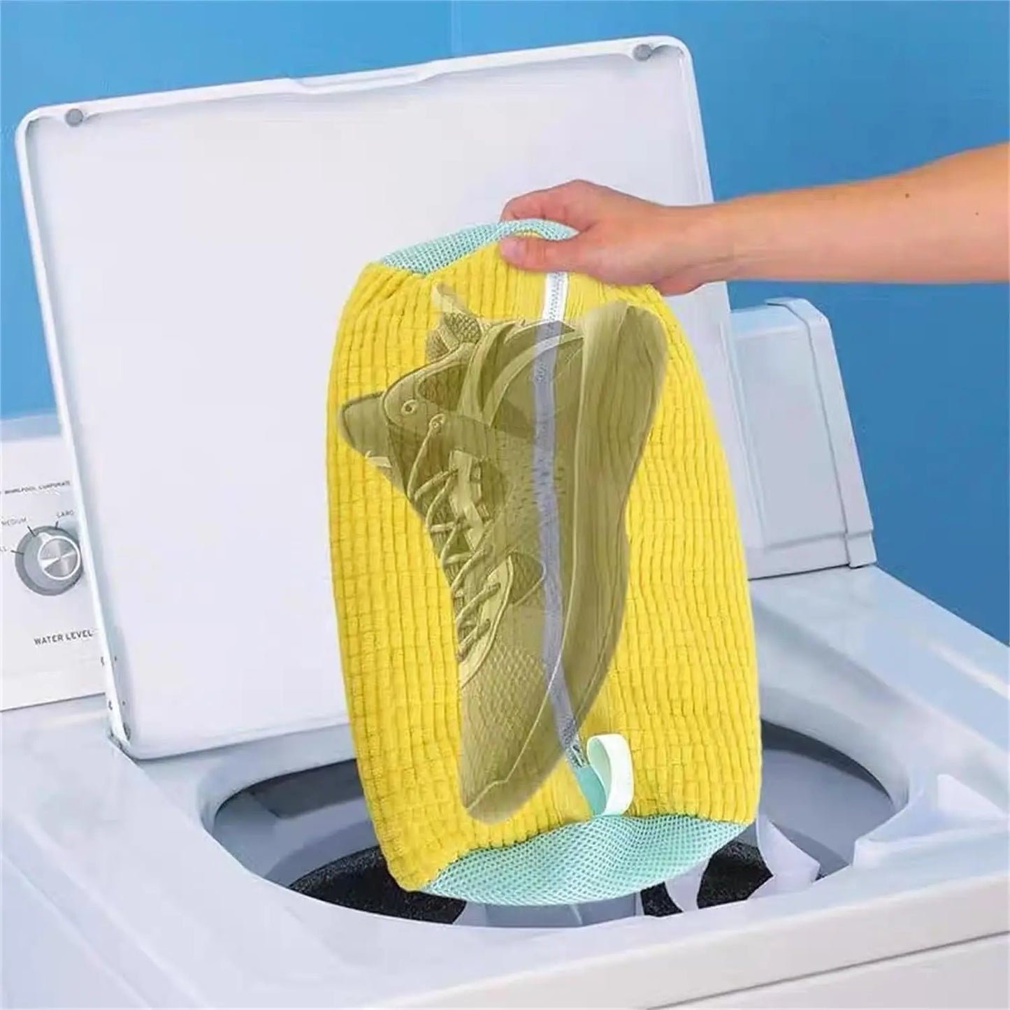 Fluffy & Padded Machine Friendly Laundry Shoes Protector