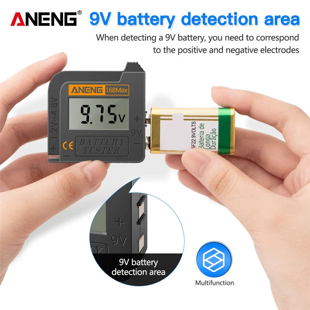 ANENG Universal Digital Display Lithium Battery Tester