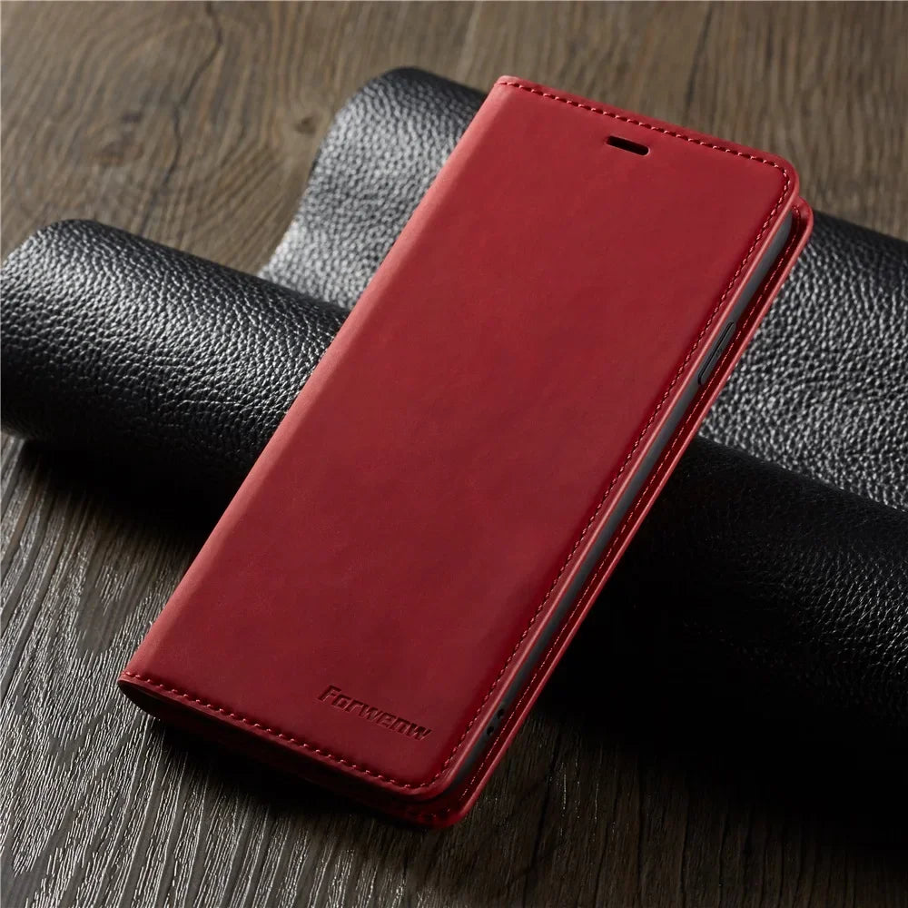 SmartCarry Deluxe Wallet Case with Magnetic Closure and Hands-Free Stand