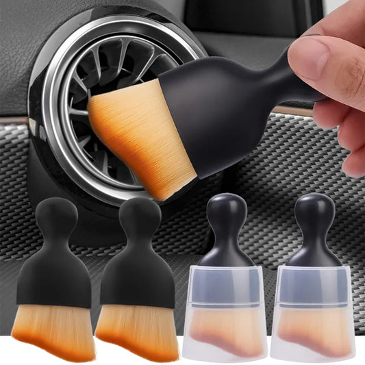 Car Cleaning Soft Dusting Brush with Casing (2pcs)