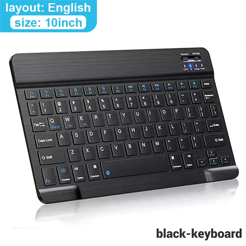 Compact Bluetooth Wireless Ultra-Quiet Keyboard & Mouse For IOS / Android /  Windows