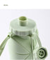 Folding 600ml Temperature-Resistant Silicone Water Bottle