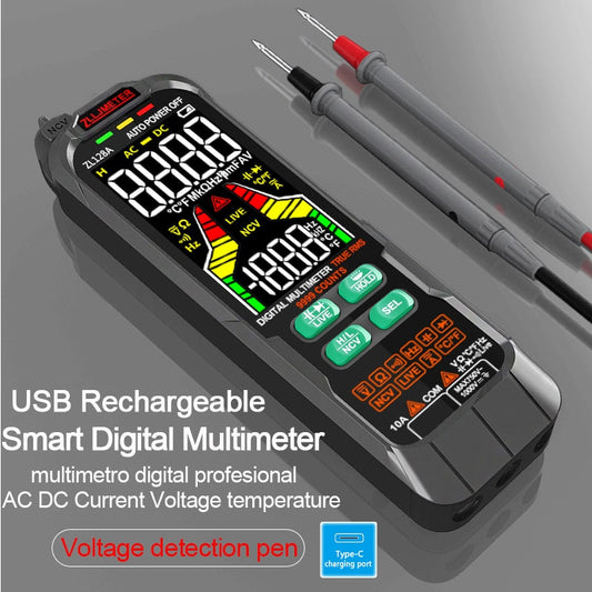 Professional Digital Current / Voltage Smart Multimeter