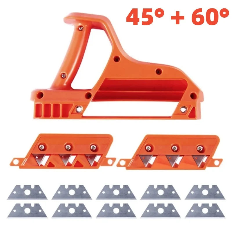 EdgeMaster Woodworking /Plasterboard /Drywall Multi-Angle (45°/60°) Chamfer Cutter