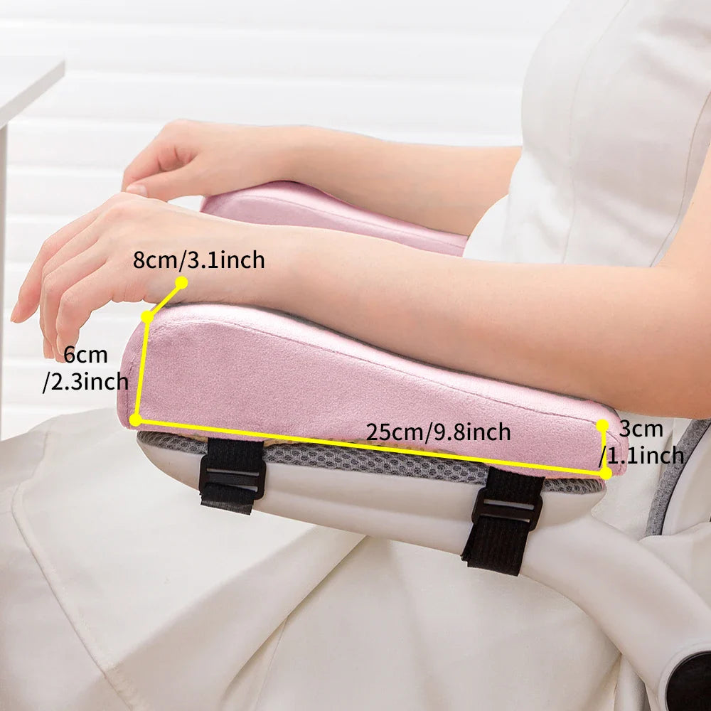 SoftSupport Ergonomic High-Density All-Day Arm Relief Elbow Cushions (2pcs)