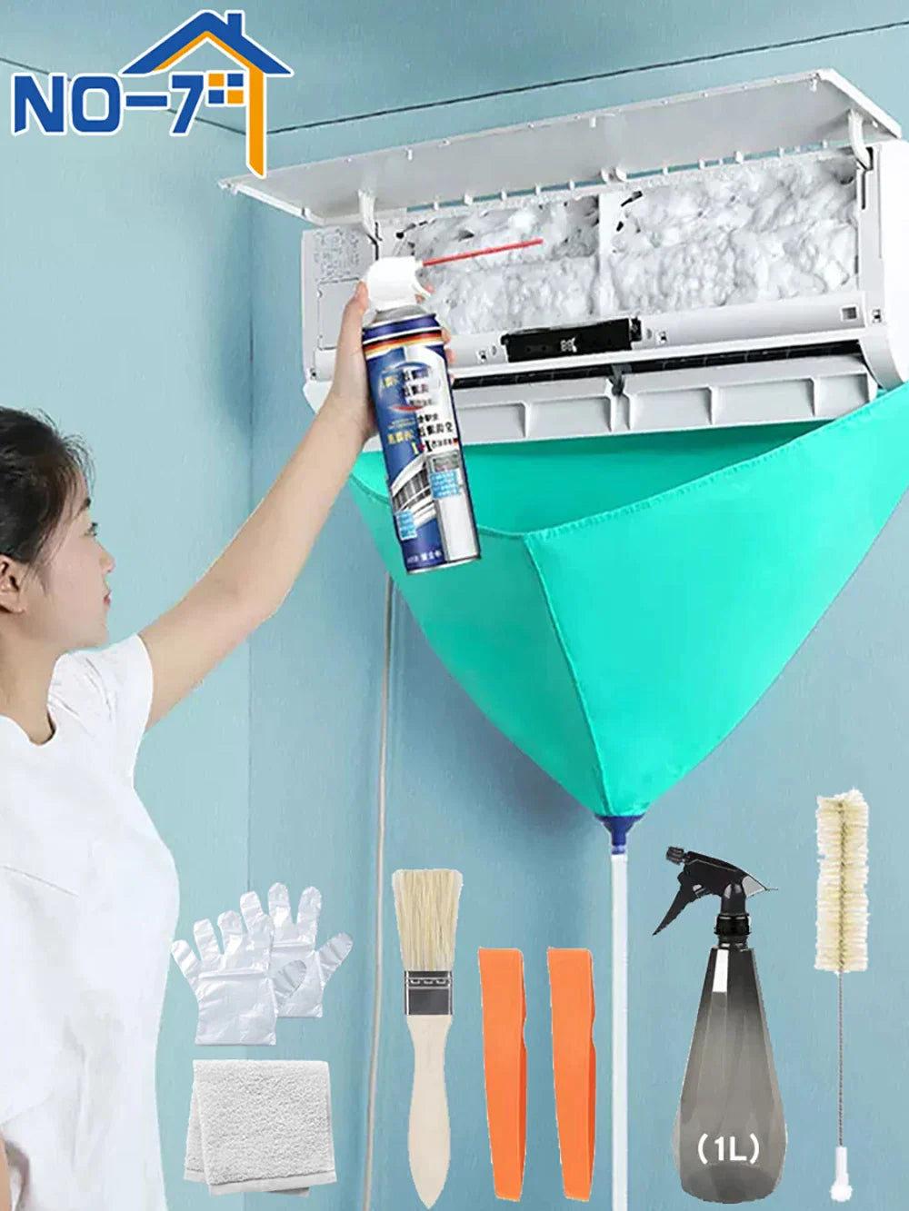 DIY Air Conditioning Cleaning Kit