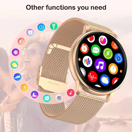Bluetooth Health Monitoring Smartwatch For Android & IOS