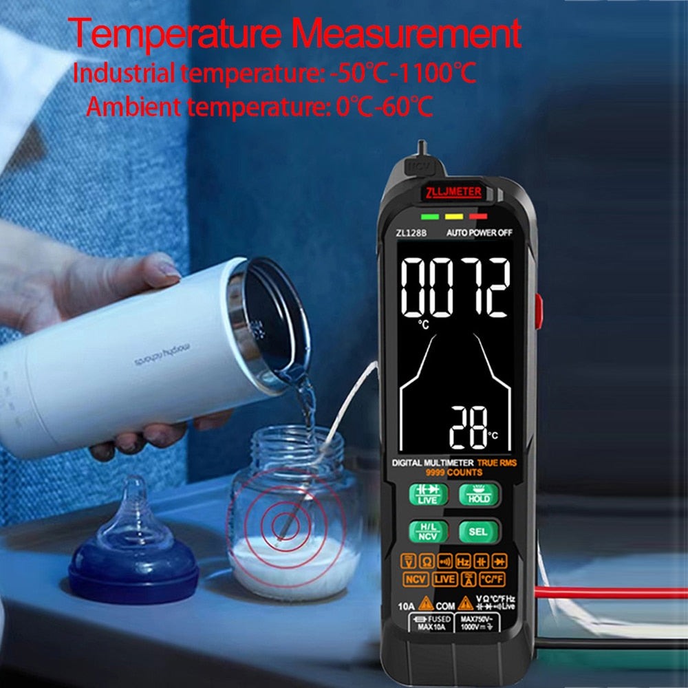 Professional Digital Current / Voltage Smart Multimeter
