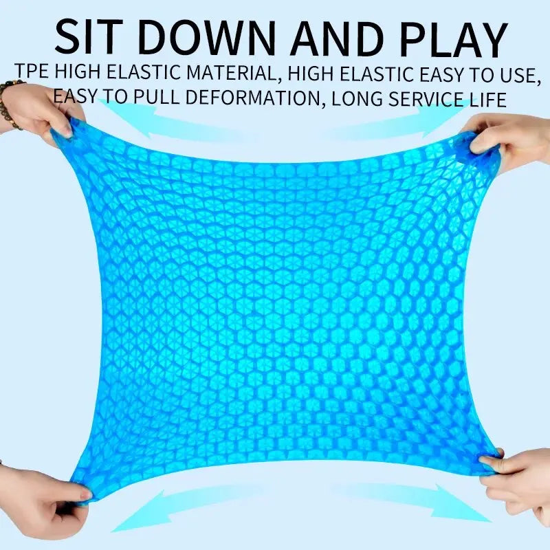 Ergonomic Shock-Absorbing Pressure Relief All-Day Comfort Gel Honeycomb Cushion