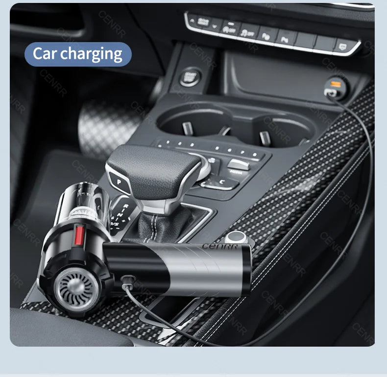 CENRR Powerful Handheld Wireless Dual Cleaning Functions Vacuum Cleaner
