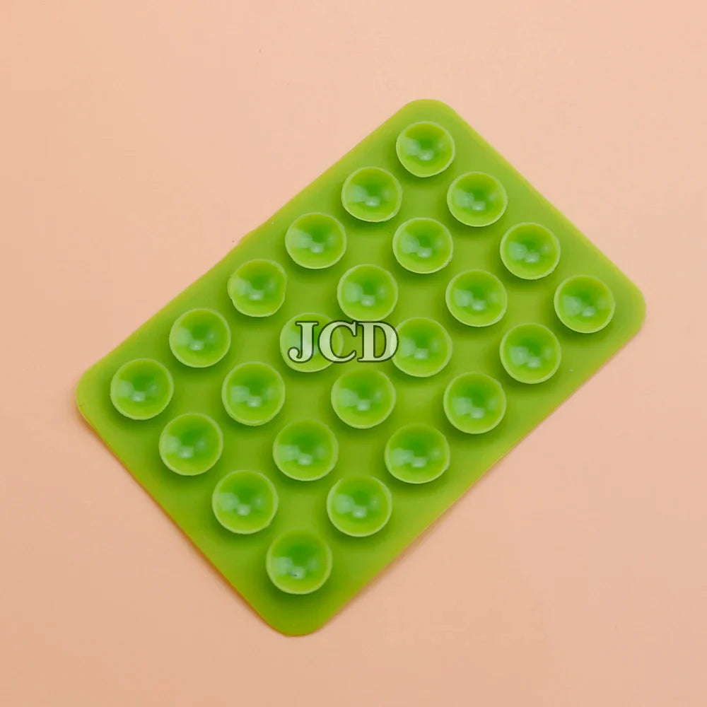 EasyMount Dual-Sided Adhesive Reusable Suction Pad for Phones (2pcs-Pack)