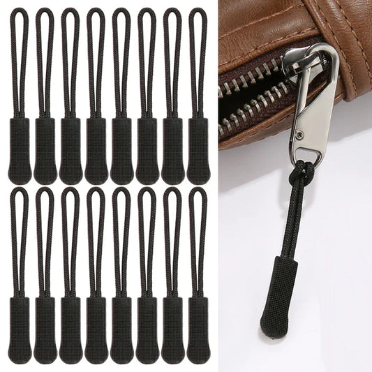 Jackets & Bags Universal Fit Zipper Replacements / Pull Cord Extenders (20-Pack)