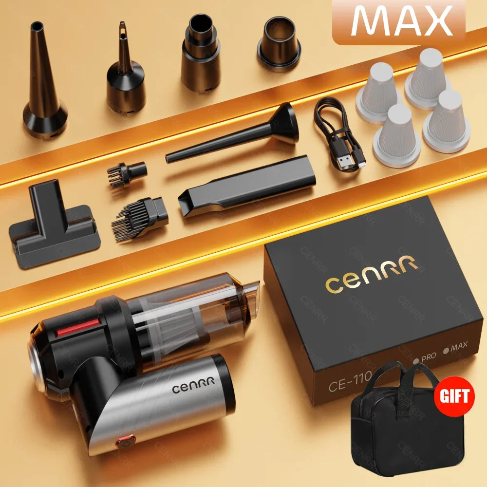 CENRR Powerful Handheld Wireless Dual Cleaning Functions Vacuum Cleaner