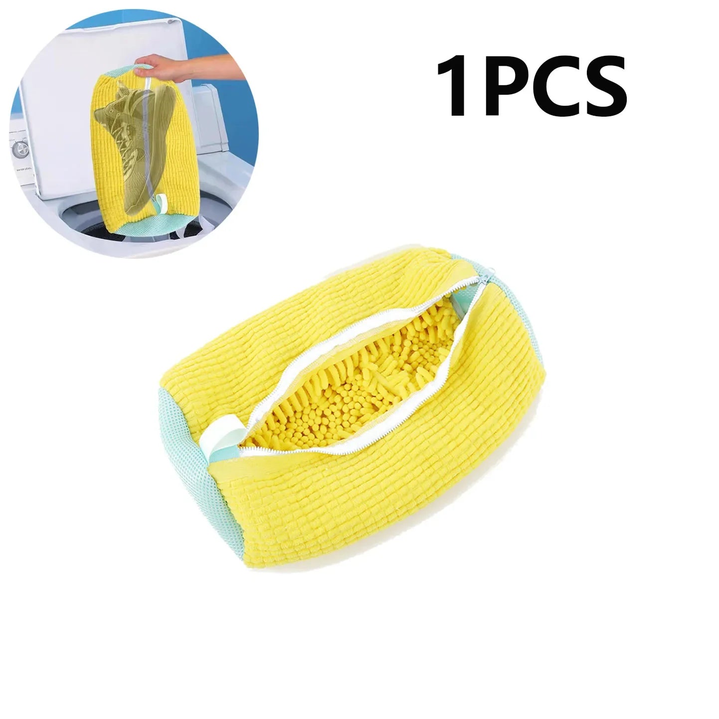 Fluffy & Padded Machine Friendly Laundry Shoes Protector