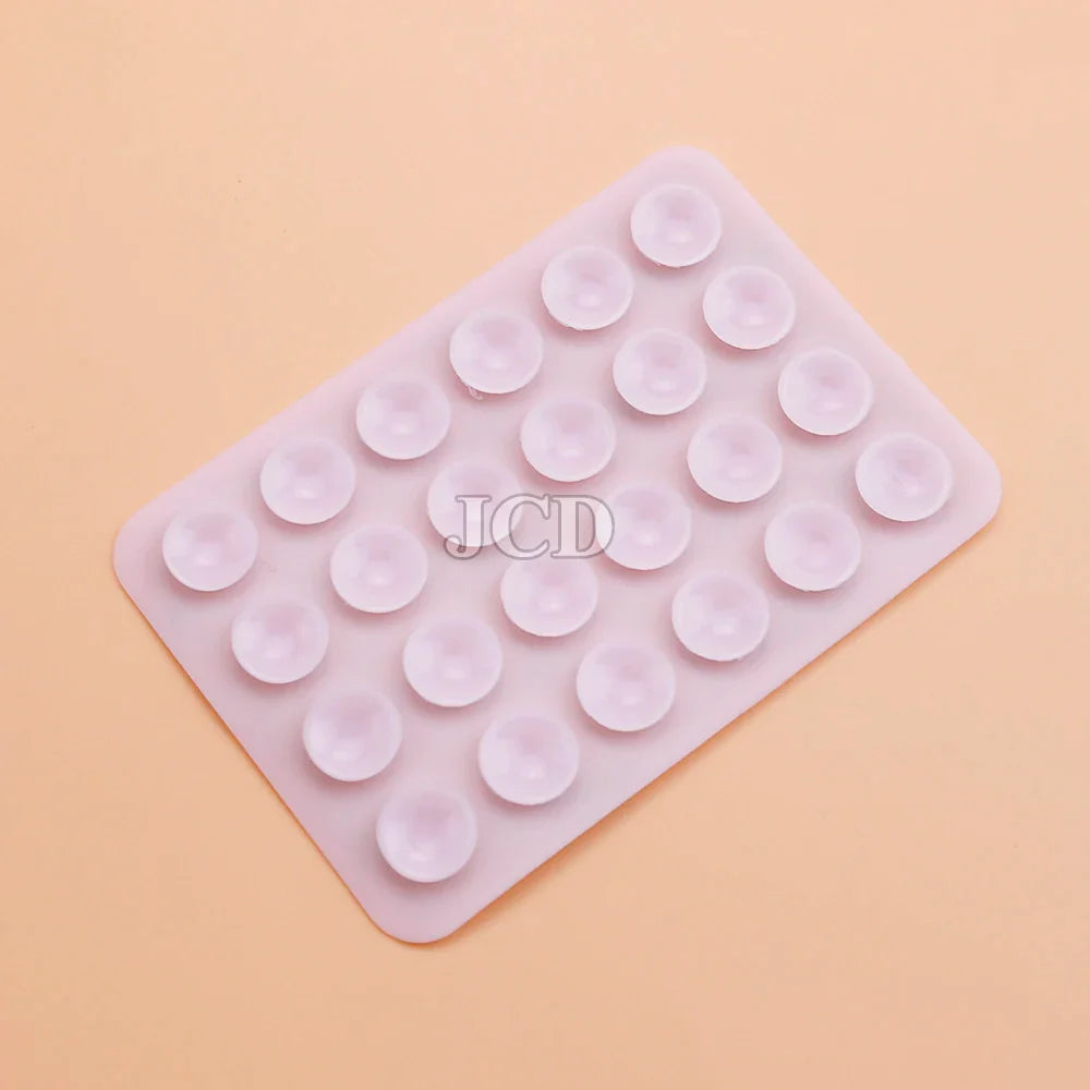 EasyMount Dual-Sided Adhesive Reusable Suction Pad for Phones (2pcs-Pack)