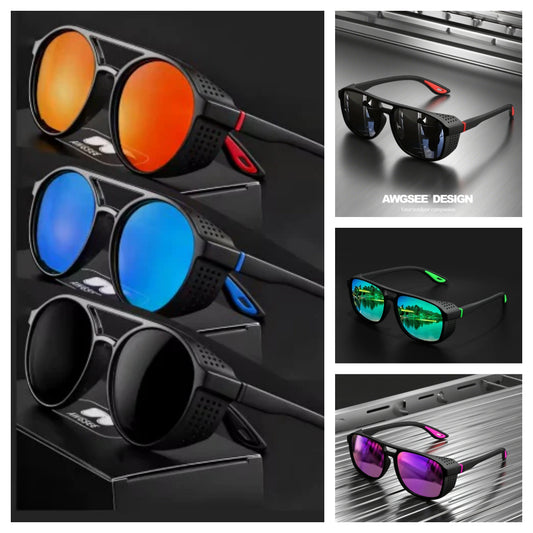Steampunk SportShield Polarized & UV400 Protection Sunglasses