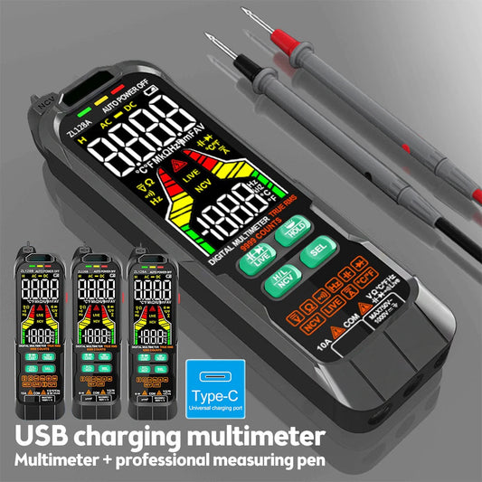 Professional Digital Current / Voltage Smart Multimeter