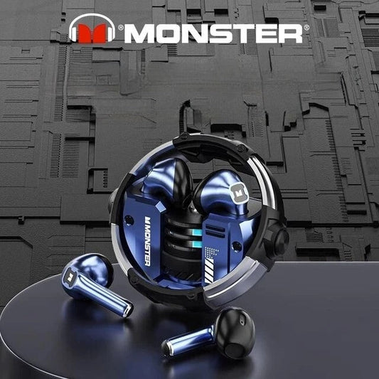 Monster TWS Bluetooth 5.2 Dual Mode Noise Reduction Waterproof Headset
