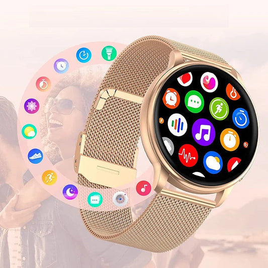 Bluetooth Health Monitoring Smartwatch For Android & IOS