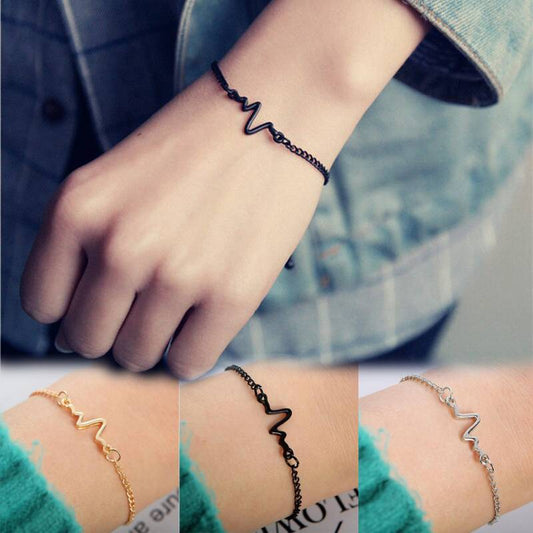 SimpleWave™ Heartbeat Unisex Bracelet - Indigo-Temple