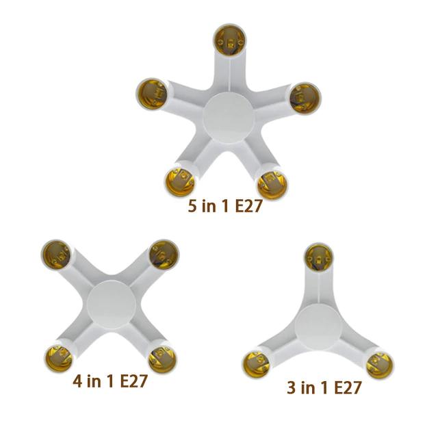 MegaLight ™- Light Bulb Splitter/Adapter - Indigo-Temple