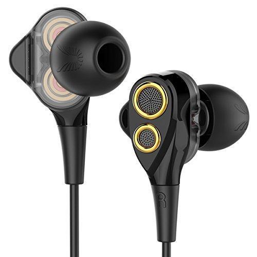 Dual-Drivers Wireless BT Headset - Indigo-Temple