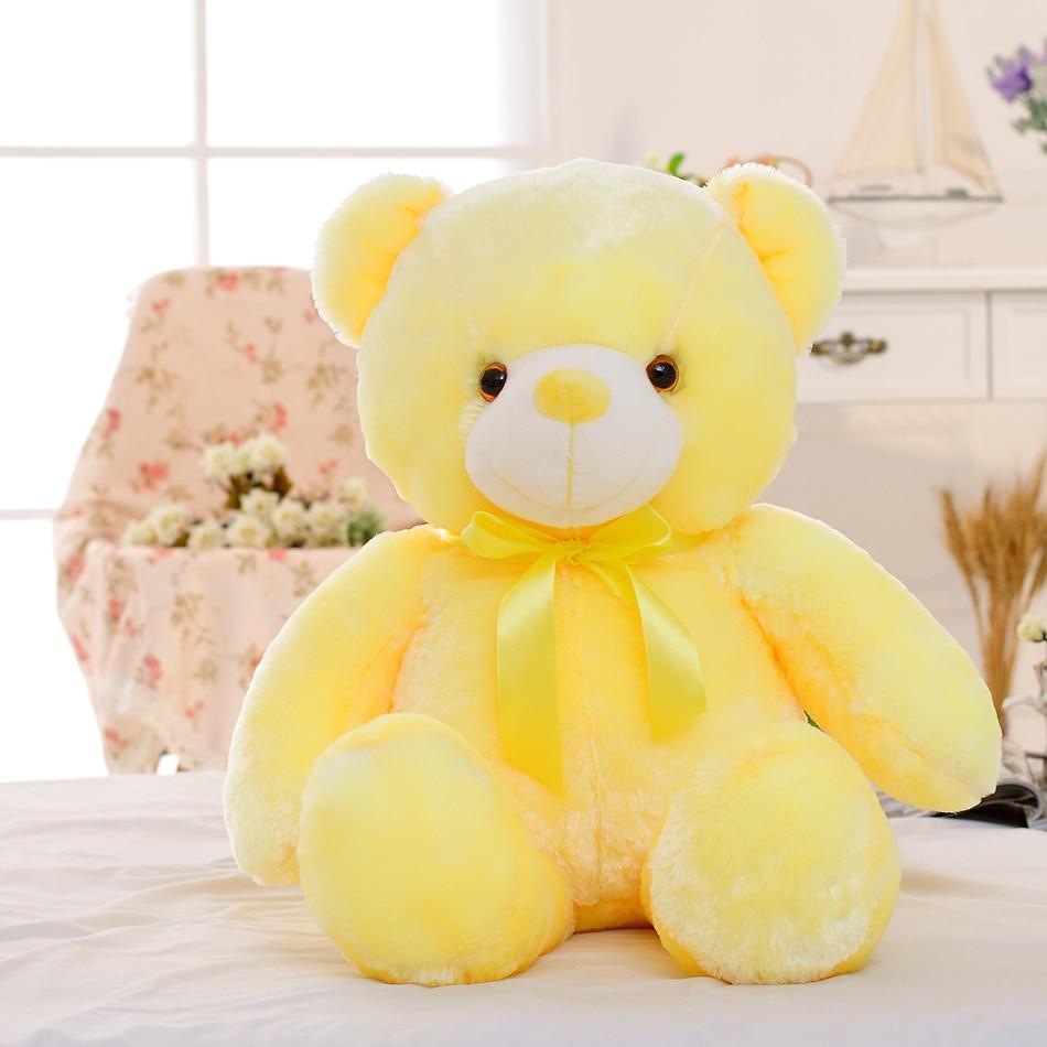 Colorful LED Glowing Bears
