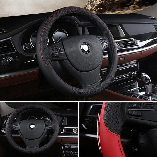Universal Car Steering Wheel Cover - Indigo-Temple