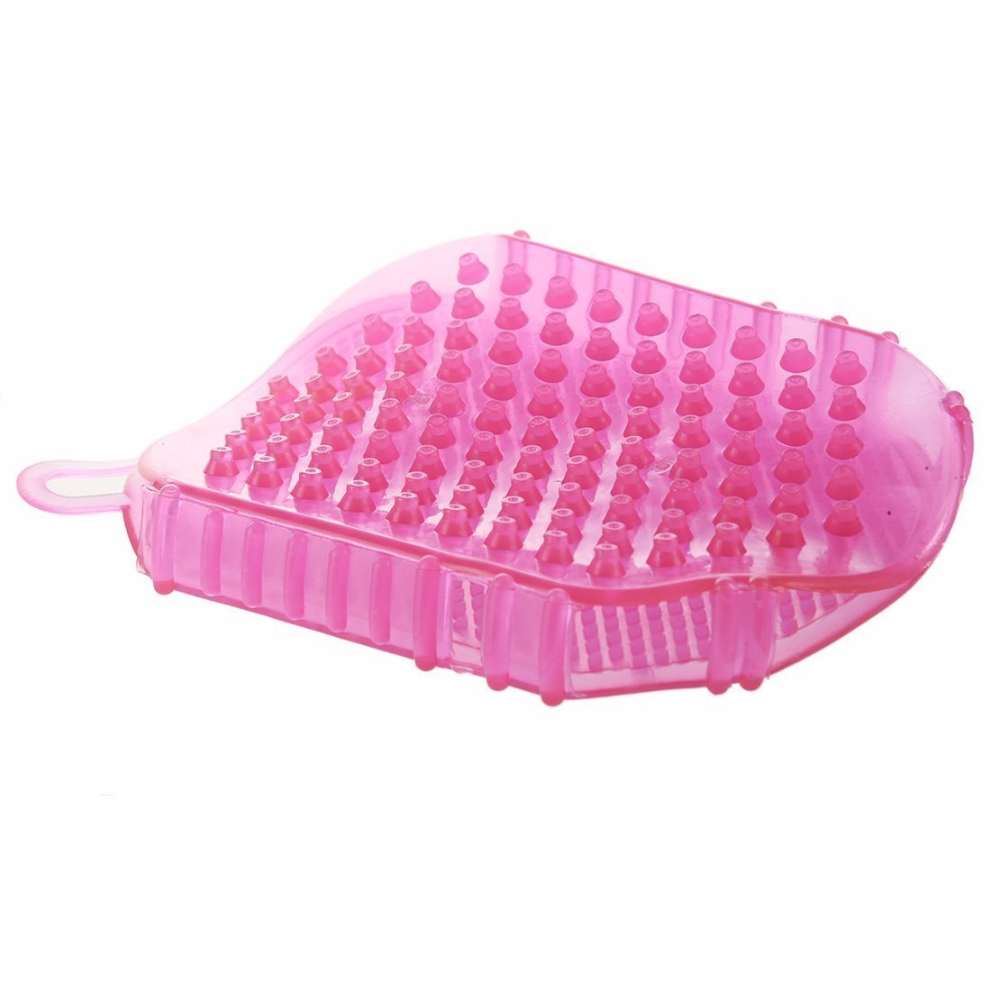 2 in 1 Silicone Sponge and Rubbing Exfoliating Glove (2pcs) - Indigo-Temple