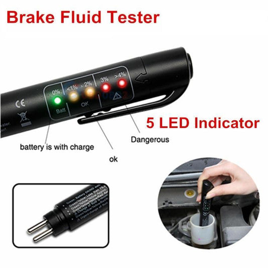 Pocket Car Brake Fluid Tester - Indigo-Temple