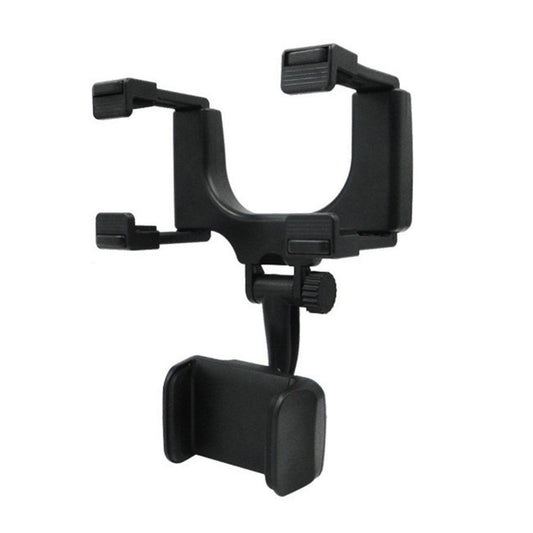 Rear View Mirror Universal Smartphone Car Mount - Indigo-Temple