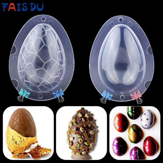 Easter Eggs Chocolate Mold (6 pcs set)