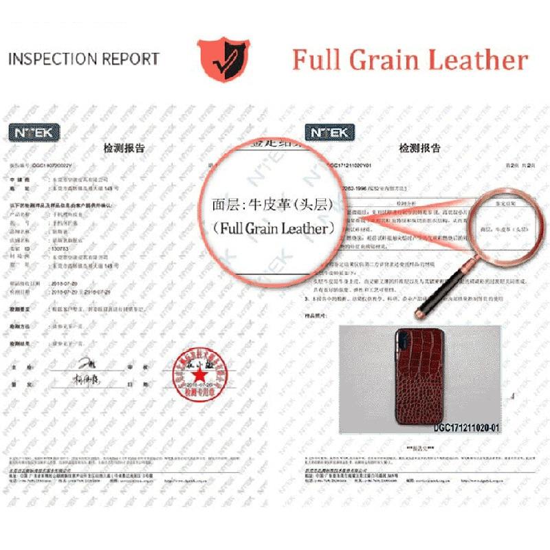 Genuine Leather iPhone Case