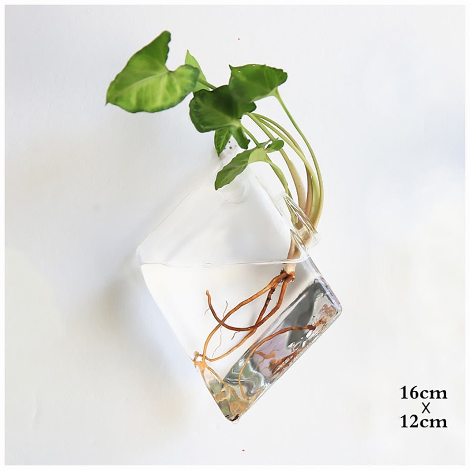 Wall Hanging Aquarium Pot Decoration