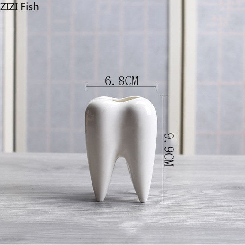 Tooth Vase Succulent Ceramic Pot