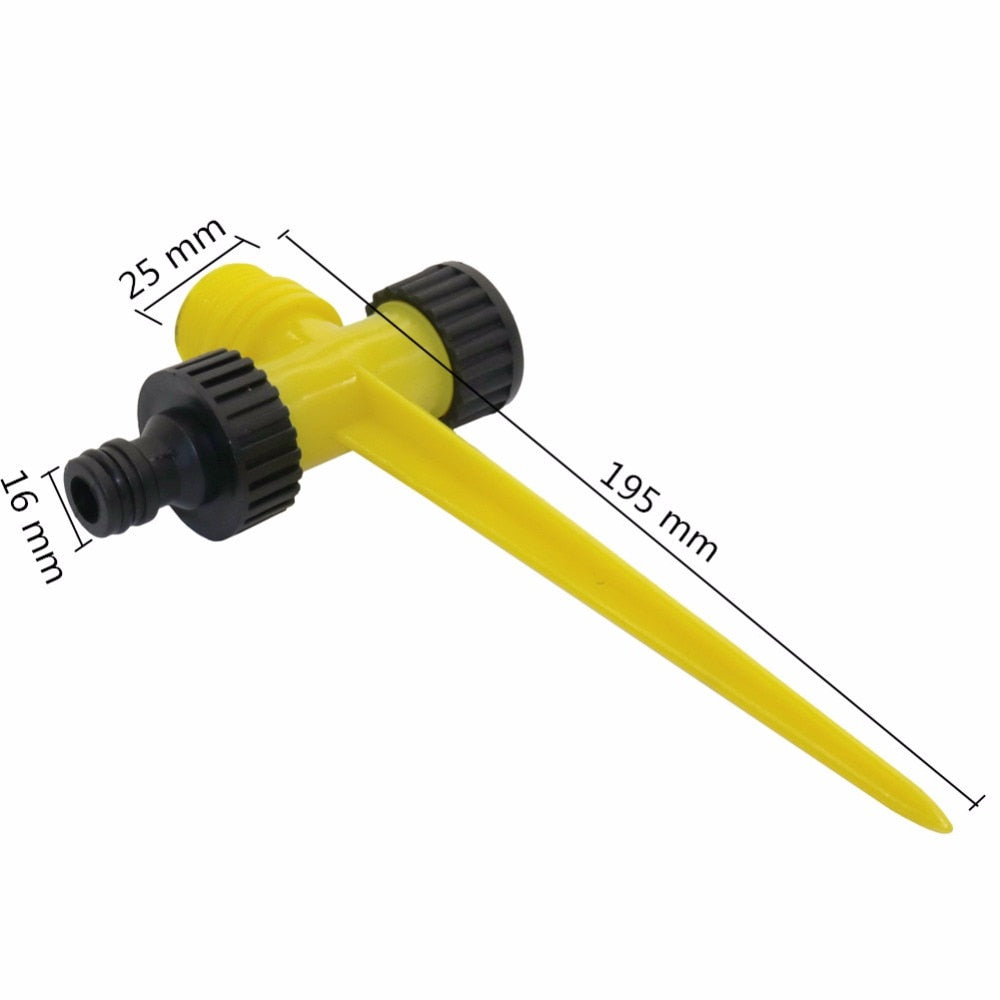 360° Rotation Double Outlet Jet Sprinklers