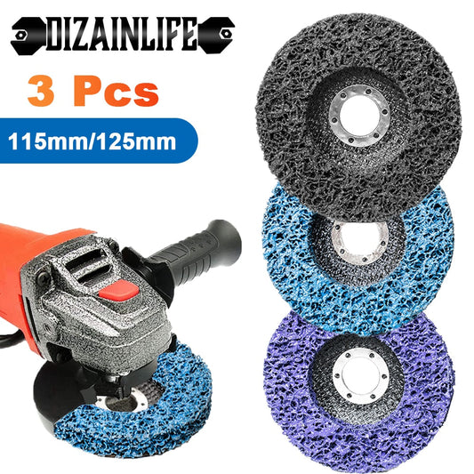 Paint Coating/Rust Stripping Grinding Discs (3 pcs)