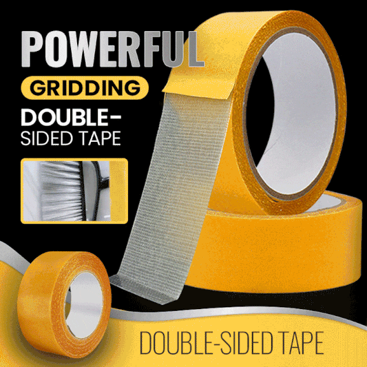 Super Strong Adhesive Double-Sided Fiberglass Mesh Tape