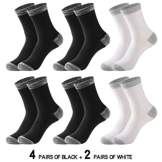 Soft Comfortable Cotton Winter Socks for Men (6pairs)