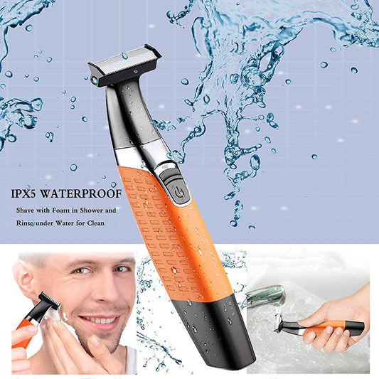 Rechargeable Waterproof Unisex Full Body Shaver