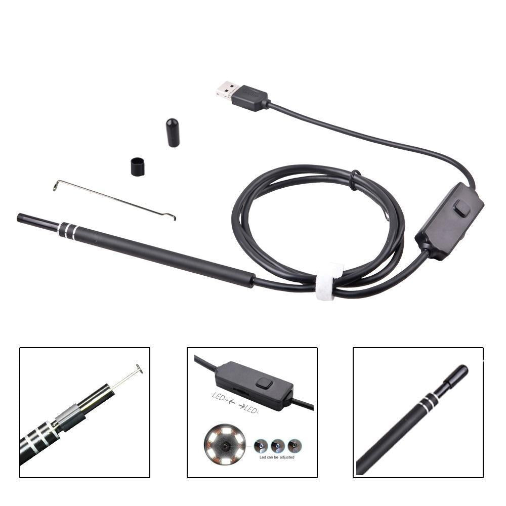 3 in 1 Endoscope Ear Pick & Camera - Indigo-Temple