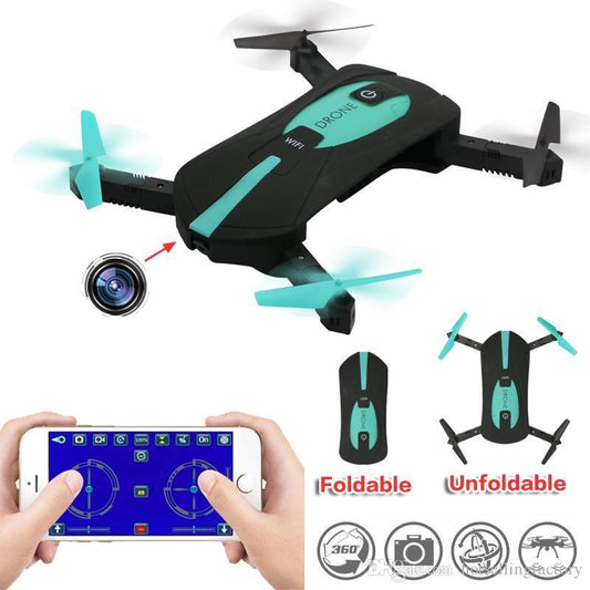 Foldable RC Pocket-size Selfie Drone (FREE SHIPPING) - Indigo-Temple