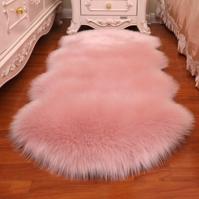 Stylish Plush Soft Faux Fur Carpet